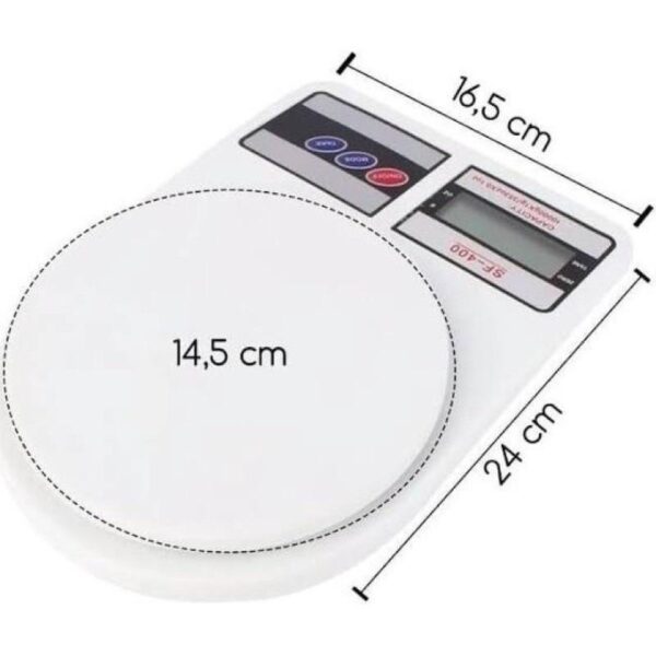 Balança Digital de Cozinha- SF-400-  Até 10 kg - Image 5