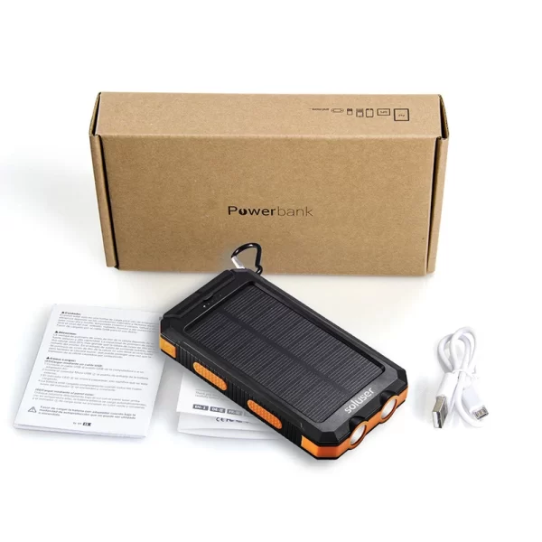 Solar Power Bank 20000mAh IP67 - Image 6