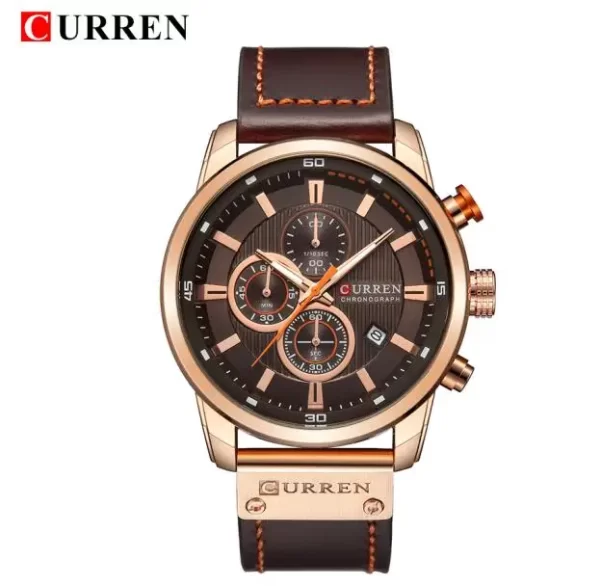 CURREN Brand Watch Men Leather Sports Watches Men's Army Military Quartz Wristwatch Chronograph Male Clock Relogio Masculino - Image 7