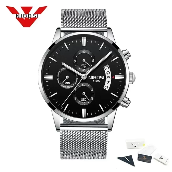 NIBOSI Relogio Masculino Luxury Men Watches Top Brand Men's Quartz Clock Waterproof Sports Chronograph Wristwatches Montre Homme - Image 25