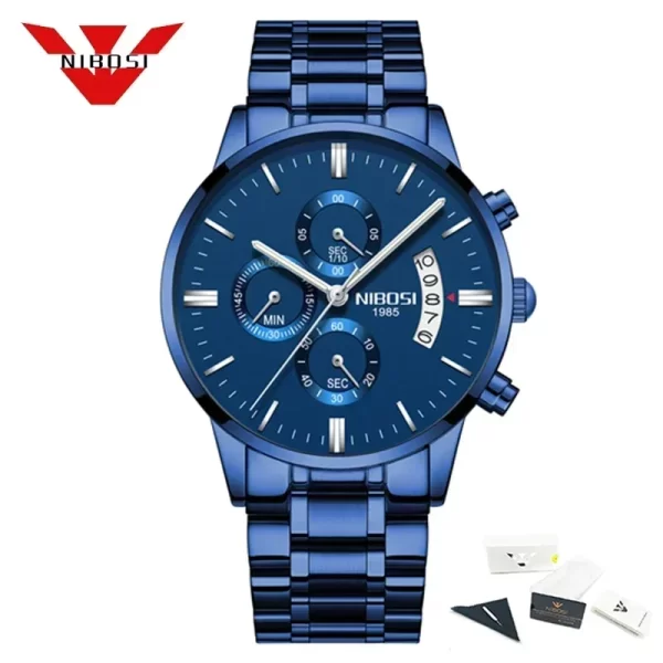 NIBOSI Relogio Masculino Luxury Men Watches Top Brand Men's Quartz Clock Waterproof Sports Chronograph Wristwatches Montre Homme - Image 22