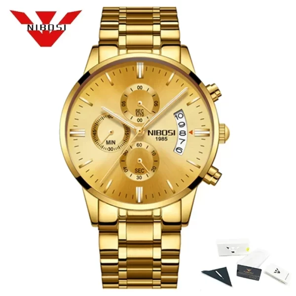 NIBOSI Relogio Masculino Luxury Men Watches Top Brand Men's Quartz Clock Waterproof Sports Chronograph Wristwatches Montre Homme - Image 11