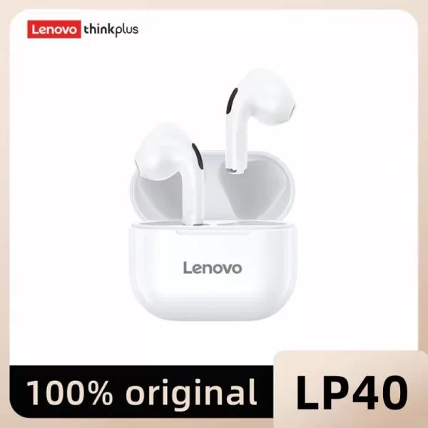 Original Lenovo lp40 Bluetooth Earphone 5.0 Immersive Sound HIFI TWS With Microphone Touch Control For Long Standby Time Motion - Image 7