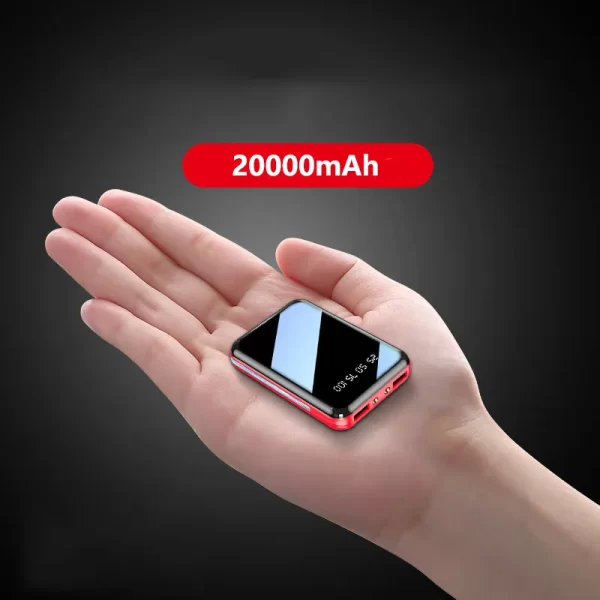 20000mAh Mini Power Bank Portable Charger External Battery Pack