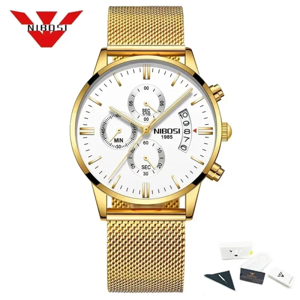 NIBOSI Relogio Masculino Luxury Men Watches Top Brand Men's Quartz Clock Waterproof Sports Chronograph Wristwatches Montre Homme - Image 24