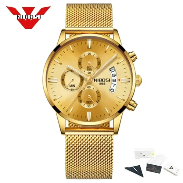 NIBOSI Relogio Masculino Luxury Men Watches Top Brand Men's Quartz Clock Waterproof Sports Chronograph Wristwatches Montre Homme - Image 23