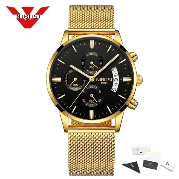 NIBOSI Relogio Masculino Luxury Men Watches Top Brand Men's Quartz Clock Waterproof Sports Chronograph Wristwatches Montre Homme - Image 21