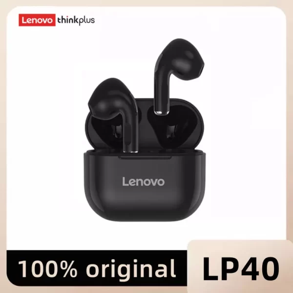 Original Lenovo lp40 Bluetooth Earphone 5.0 Immersive Sound HIFI TWS With Microphone Touch Control For Long Standby Time Motion - Image 8