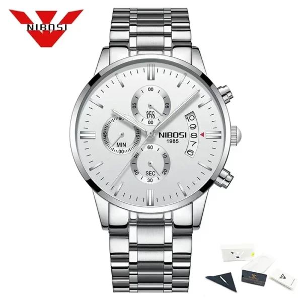 NIBOSI Relogio Masculino Luxury Men Watches Top Brand Men's Quartz Clock Waterproof Sports Chronograph Wristwatches Montre Homme - Image 26