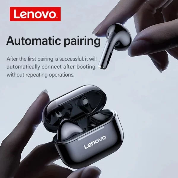 Original Lenovo lp40 Bluetooth Earphone 5.0 Immersive Sound HIFI TWS With Microphone Touch Control For Long Standby Time Motion - Image 3