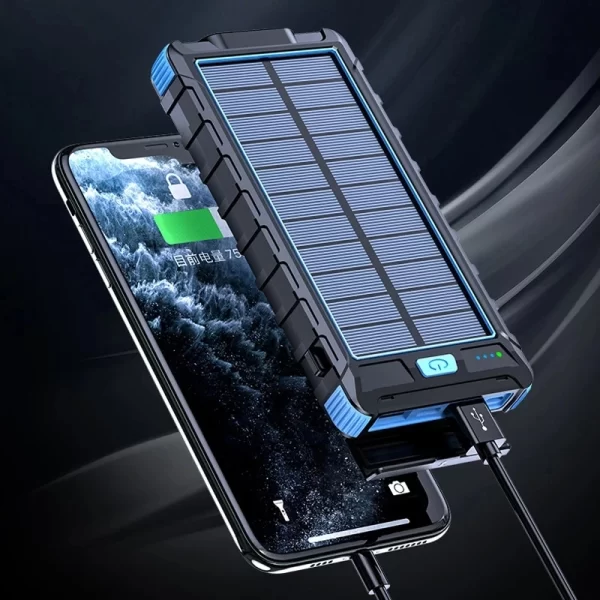 Solar Power Bank 20000mAh Portable Charging - Image 4