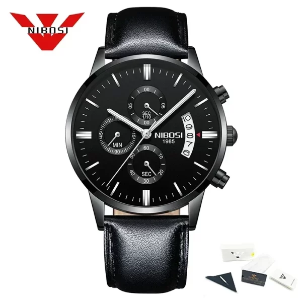 NIBOSI Relogio Masculino Luxury Men Watches Top Brand Men's Quartz Clock Waterproof Sports Chronograph Wristwatches Montre Homme - Image 20