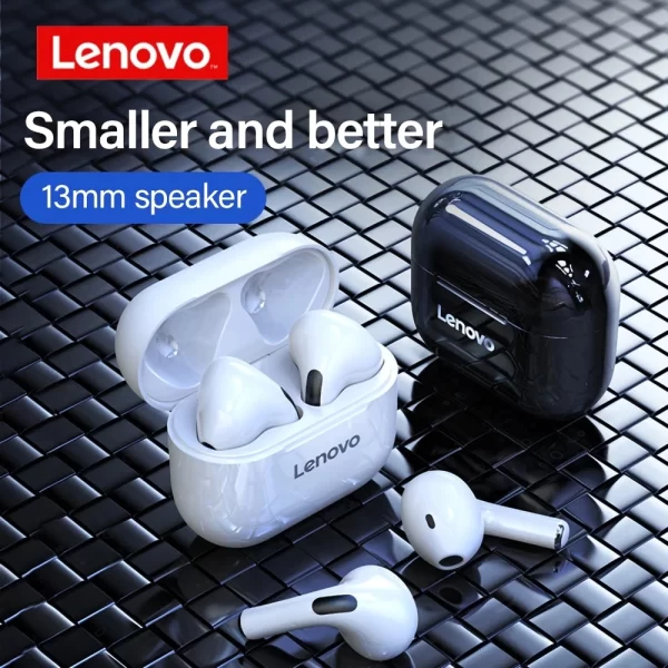 Original Lenovo lp40 Bluetooth Earphone 5.0 Immersive Sound HIFI TWS With Microphone Touch Control For Long Standby Time Motion - Image 2