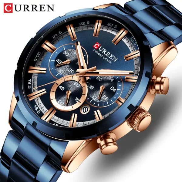 CURREN Men Watch Top Brand Luxury